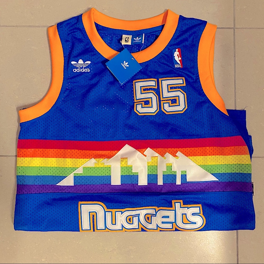 Retro NBA Denver Nuggets Throwback Replica Jersey